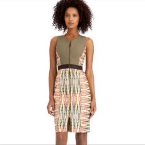 Rachel Roy Ikat/Tribal print bodycon dress